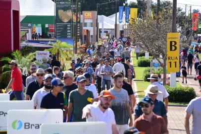  NÃO-ME-TOQUE, RS, BRASIL- 14/03/2019 - Ambiental da expodireto nesta quinta-feira