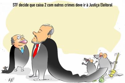 Charge de Iotti publicada em 16 de março de 2019