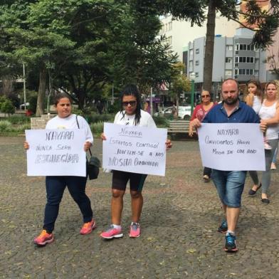 Caminhada em homenagem a Naiara