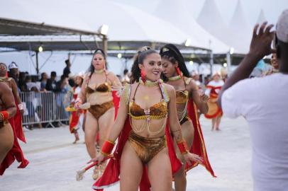 Restinga desfilou no segundo dia de Carnaval no Porto Seco