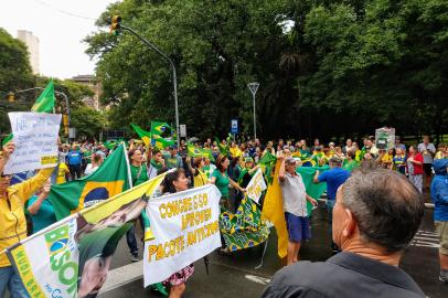 Protesto no Parcão