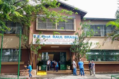 Escola Escola Estadual Professor Raul Brasil, onde ocorreu massacre que deixou 10 pessoas mortas.