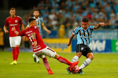  PORTO ALEGRE, RS, BRASIL,17/03/2019- Grêmio x Inter: jogo válido pela 10ª rodada do Gauchão. (Foto: Marco Favero / Agencia RBS)Indexador: Andre Avila