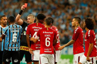  PORTO ALEGRE, RS, BRASIL,17/03/2019- Grêmio x Inter: jogo válido pela 10ª rodada do Gauchão. (Foto: Marco Favero / Agencia RBS)Indexador: Andre Avila