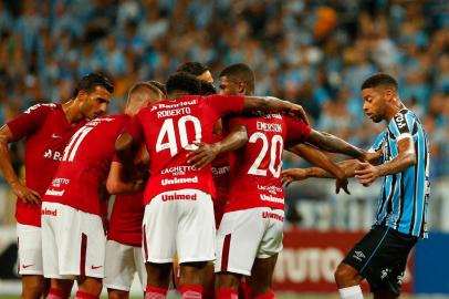  PORTO ALEGRE, RS, BRASIL,17/03/2019- Grêmio x Inter: jogo válido pela 10ª rodada do Gauchão. (Foto: Marco Favero / Agencia RBS)Indexador: Andre Avila