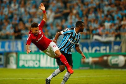  PORTO ALEGRE, RS, BRASIL,17/03/2019- Grêmio x Inter: jogo válido pela 10ª rodada do Gauchão. (Foto: Marco Favero / Agencia RBS)Indexador: Andre Avila