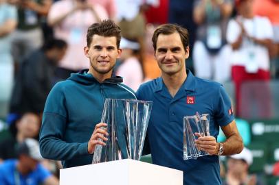 dominic thiem - roger federer