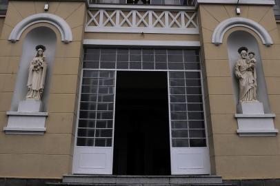  CAXIAS DO SUL, RS, BRASIL, 18/03/2019 - Seminário Aparecida celebra com missa o aniversário de 80 anos. (Marcelo Casagrande/Agência RBS)