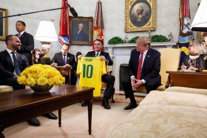  (Washington, DC - EUA 19/03/2019)Encontro com o Senhor Donald Trump, Presidente dos Estados Unidos da América. Foto: Isac NÃ³brega/PR