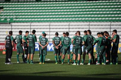  CAXIAS DO SUL, RS, BRASIL. (19/03/2019)Treino do Juventude no Estado Alfredo Jaconi em Caxias do Sul. (Antonio Valiente/Agência RBS)