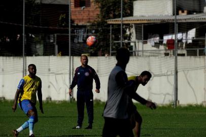  CAXIAS DO SUL, RS, BRASIL, 19/03/2019Treino do SER Caxias no centenário. (Lucas Amorelli/Agência RBS)