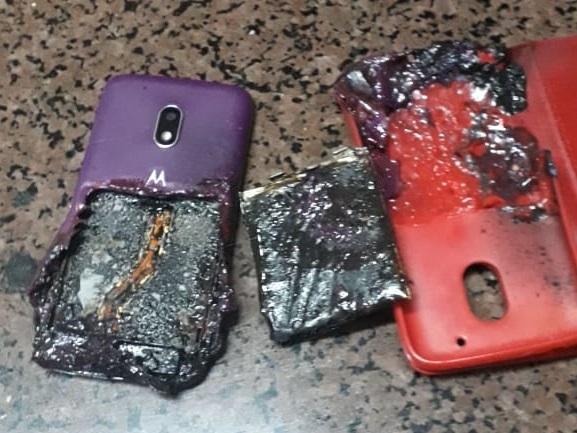 Celular explode nas mãos de adolescente em Goiânia 