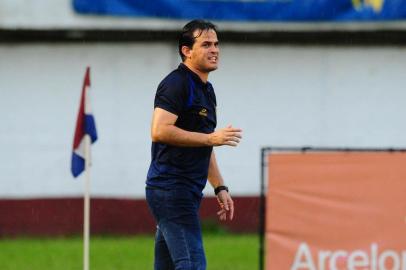  CAXIAS DO SUL, RS, BRASIL, 24/02/2019. Caxias x Pelotas, jogo válido pela oitava rodada da primeira fase do Campeonato Gaúcho (Gauchão 2019), e realizado no estádio Centenário. (Porthus Junior/Agência RBS)