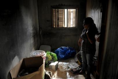  CAXIAS DO SUL, RS, BRASIL, 15/03/2019Processo casa incendiada da moradora Adriana Branchieri. (Lucas Amorelli/Agência RBS)