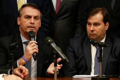 (Brasilia - DF, 20/03/2019) Presidente da República, Jair Bolsonaro, durante entrega da proposta da nova previdência dos militares.Foto: Carolina Antunes/PR