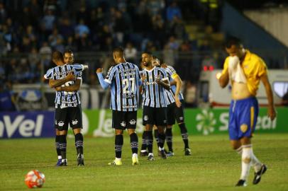  PELOTAS, RS, BRASIL - 20/03/2019 - Grêmio enfrenta o Pelotas na Boca do Lobo pela última rodada da fase de grupos do Gauchão 2019.