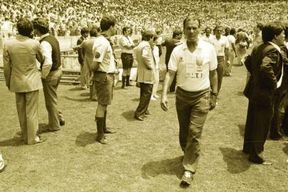 Telê Santana, técnico da Seleção Brasileira de Futebol de 1982no México.NPPASTA:51257ENVELOPE:44960