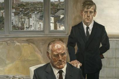 Father and Son, quadro de Lucian Freud