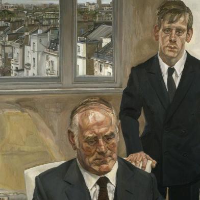 Father and Son, quadro de Lucian Freud