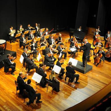  CAXIAS DO SUL, RS, BRASIL 21/06/2018Orquestra da UCS, matéria explicativa de como funciona uma orquestra.(Felipe Nyland/Agência RBS)