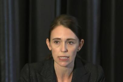 An image grab from TV New Zealand taken on March 15, 2019 shows New Zealand Prime Minister Jacinda Ardern addressing the country on television following the mosque shooting in Christchurch. - At least one gunman who targeted crowded mosques in the New Zealand city of Christchurch killed a number of people, police said, with Prime Minister Jacinda Ardern describing the shooting as one of New Zealands darkest days. (Photo by TV New Zealand / TV New Zealand / AFP) / New Zealand OUT / XGTY----EDITORS NOTE ----RESTRICTED TO EDITORIAL USE MANDATORY CREDIT  AFP PHOTO / TV New Zealand / NO MARKETING NO ADVERTISING CAMPAIGNS - DISTRIBUTED AS A SERVICE TO CLIENTS- NO ARCHIVE