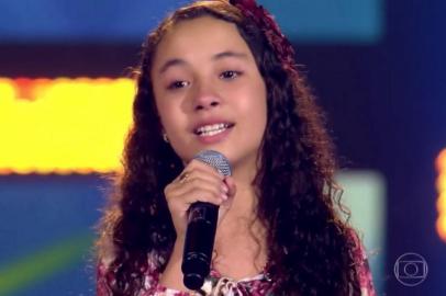 Luiza Barbosa, de Sapiranga, participa do The Voice Kids