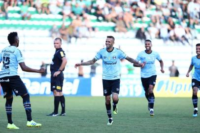  CAXIAS DO SUL, RS, BRASIL - 24/03/2019 - Grêmio joga contra o Juventude pelo primeiro jogo das quartas de final do Gauchão 2019.