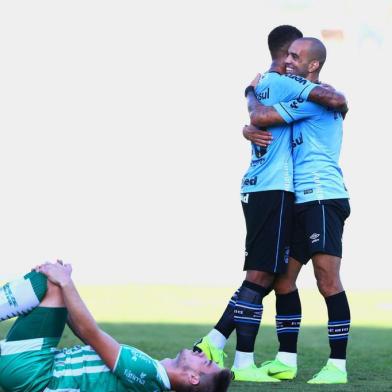  CAXIAS DO SUL, RS, BRASIL - 24/03/2019 - Grêmio joga contra o Juventude pelo primeiro jogo das quartas de final do Gauchão 2019.