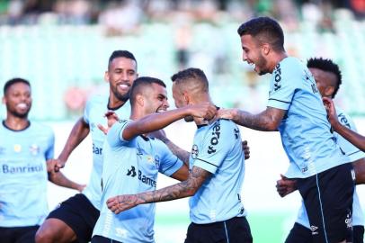  CAXIAS DO SUL, RS, BRASIL - 24/03/2019 - Grêmio joga contra o Juventude pelo primeiro jogo das quartas de final do Gauchão 2019.