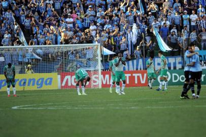  CAXIAS DO SUL, RS, BRASIL, 24/03/2019 - Juventude e Grêmio se enfrentam as 16 horas no Estádio Alfredo Jaconi. Jogo da primeira rodada das quartas de final, na segunda fase do Campeonato Gaúcho. (Marcelo Casagrande/Agência/RBS)