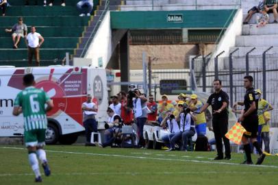  CAXIAS DO SUL, RS, BRASIL, 24/03/2019 - Juventude e Grêmio se enfrentam as 16 horas no Estádio Alfredo Jaconi. Jogo da primeira rodada das quartas de final, na segunda fase do Campeonato Gaúcho. (Marcelo Casagrande/Agência/RBS)