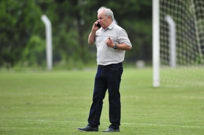  CAXIAS DO SUL, RS, BRASIL. (11/01/2019)Último treino do Juventude antes do amistoso contra o Veranópolis. Na foto, Osvaldo Pioner (Antonio Valiente/Agência RBS)