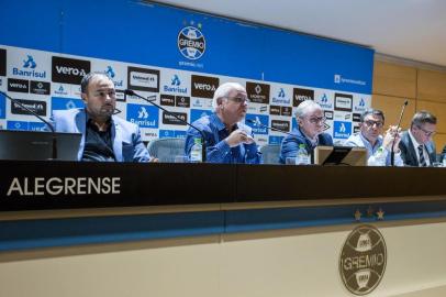 Reuniao do ConselhoRS - FUTEBOL/REUNIAO DO CONSELHO DELIBERATIVO DO GREMIO - ESPORTES - Reuniao do Conselho Deliberativo do Gremio. FOTO: LUCAS UEBEL/GREMIO FBPAEditoria: SPOIndexador: Lucas UebelSecao: futebolFonte: Gremio.netFotógrafo: Reuniao do Conselho