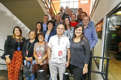  PORTO ALEGRE, RS, BRASIL, 27/03/2019- Visita de assinantes a redação de GauchaZH. (FOTOGRAFO: FÉLIX ZUCCO / AGENCIA RBS)