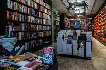  PORTO ALEGRE, RS, BRASIL - 26/03/2019Sócios da editora L&PM abrem livraria, a Pocket Store