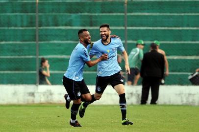  CAXIAS DO SUL, RS, BRASIL, 24/03/2019 - Juventude e Grêmio se enfrentam as 16 horas no Estádio Alfredo Jaconi. Jogo da primeira rodada das quartas de final, na segunda fase do Campeonato Gaúcho. (Marcelo Casagrande/Agência/RBS)