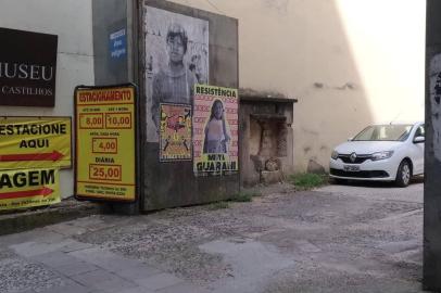 Estacionamentos perdem movimento no centro de Porto Alegre. 