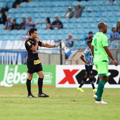  PORTO ALEGRE, RS, BRASIL - 28/03/2019 - Grêmio recebe o Juventude pelo jogo de volta das quartas de final do Gauchão 2019.