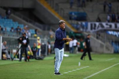  PORTO ALEGRE, RS, BRASIL - 28/03/2019 - Grêmio recebe o Juventude pelo jogo de volta das quartas de final do Gauchão 2019.