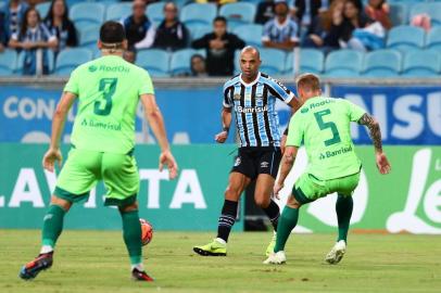  PORTO ALEGRE, RS, BRASIL - 28/03/2019 - Grêmio recebe o Juventude pelo jogo de volta das quartas de final do Gauchão 2019.