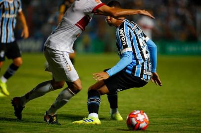  IJUÍ,  RS, BRASIL, 31/03/2019- São Luiz x Grêmio: jogo válido pela semifinal do Gauchão. (Foto: Marco Favero / Agencia RBS)Indexador: Andre Avila