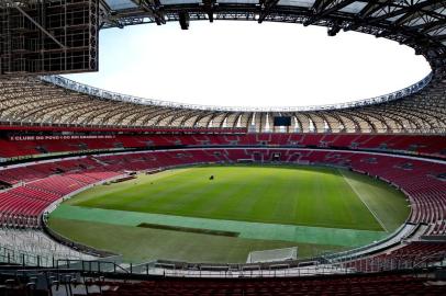  PORTO ALEGRE, RS, BRASIL, 01/04/2019- Tour pelo Beira-Rio.(FOTOGRAFO: FERNANDO GOMES / AGENCIA RBS)