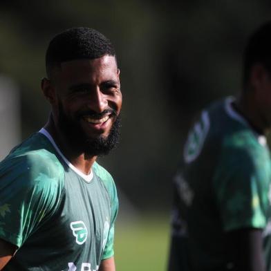  CAXIAS DO SUL, RS, BRASIL (02/04/2019)Treino do Juventude no CT em Caxias do Sul. Na foto, lateral direito john Lennon.  (Antonio Valiente/Agência RBS)