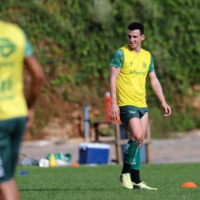  CAXIAS DO SUL, RS, BRASIL (20/02/2019)Treino do Juventude no CT em Caxias do Sul. Na foto, zagueiro Sidimar. (Antonio Valiente/Agência RBS)