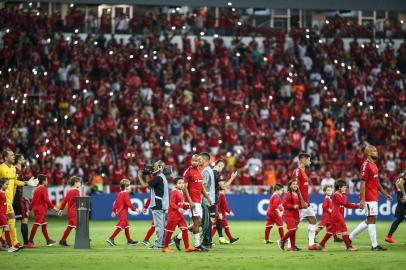  PORTO ALEGRE, RS, BRASIL - 03/04/2019 - Inter recebe o River Plate no Beira-Rio pela Libertadores 2019.Indexador: Andre Avila