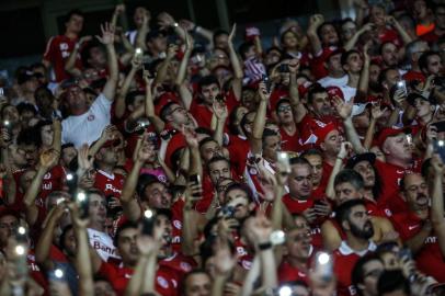  PORTO ALEGRE, RS, BRASIL - 03/04/2019 - Inter recebe o River Plate no Beira-Rio pela Libertadores 2019.Indexador: Andre Avila