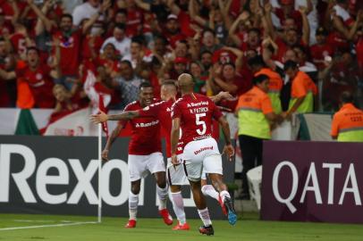  PORTO ALEGRE, RS, BRASIL - 03/04/2019 - Inter recebe o River Plate no Beira-Rio pela Libertadores 2019.Indexador: Andre Avila