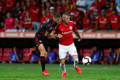  PORTO ALEGRE, RS, BRASIL - 03/04/2019 - Inter recebe o River Plate no Beira-Rio pela Libertadores 2019.Indexador: Felix Zucco