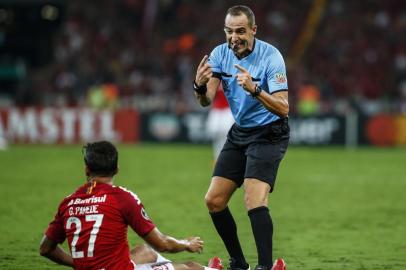  PORTO ALEGRE, RS, BRASIL - 03/04/2019 - Inter recebe o River Plate no Beira-Rio pela Libertadores 2019.Indexador: Andre Avila