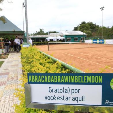  PORTO ALEGRE, RS, BRASIL - O projeto social WimBelemDon se recuperou de um incêndio e apresentou as melhorias que conseguiram realizar com a ajuda de parceiros.